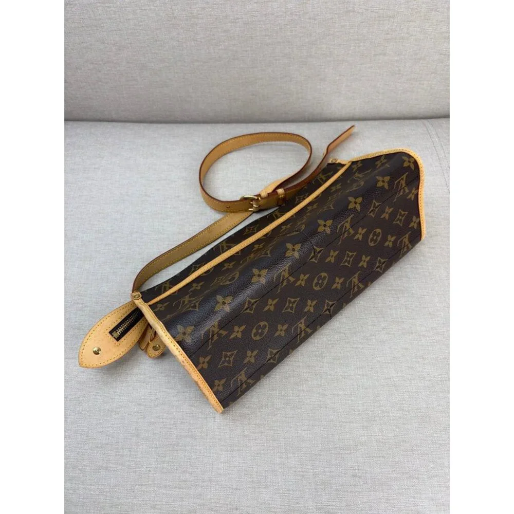 LOUIS VUITTON Brown Monogram Canvas Popincourt Long GHW